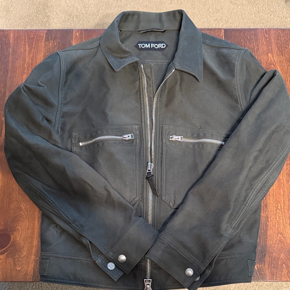 Tom Ford Dark Green Men's Jacket